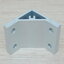 Double Slot Bracket 3060 - 4 Hole สำหรับ Series 30 Alu Profile