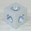 Cube Corner Bracket (Silver)