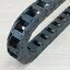 15 x 15 mm Cable Drag Chain R38mm ยาว 1M และ End Connectors (Bridge open outside)