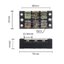Terminal Blocks TB-4503 (600V 45A 3P) Patch Panel Wiring Row Junction Box