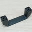 Plastic D-shape Handle Pull Knob 70mm (Hole Pitch 90 mm)