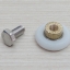 Nylon Pulley Sheave 25mm Diameter + Screw M6x12
