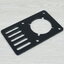 Motor Mount Plate - NEMA 23 Stepper Motor (Black)