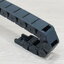 15 x 20 mm Cable Drag Chain R28mm ยาว 1M และ End Connectors 2รูยึด (Semi-Enclosed)