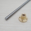 T12 Lead Screw Dia 12mm ยาว 1000mm (Lead 2mm) + Copper Nut