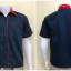 เสื้อช็อปแขนสั้นแบบกรมกุ้นแดง (รหัส A2)