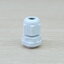 M16 (White) Water-proof Nylon Plastic Cable Gland Connector (แพ็ค 10 ตัว)