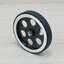 Aluminum Alloy Meter Wheel Circumference 200mm Holes 6mm