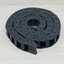 15 x 20 mm Cable Drag Chain R28mm ยาว 1M และ End Connectors (Bridge open outside)