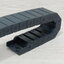 15 x 40 mm Cable Drag Chain R28mm ยาว 1M และ End Connectors (Semi-Enclosed)