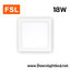 โคมไฟดาวน์ไลท์ติดลอย LED 18W FSL SURFACE MOUNTED