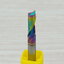 [เกรด 3A] - Single Flute DLC Coating 4x4x12 High Efficiency End Mill, Shank 4mm