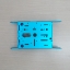 Aluminum Robot Chasis DIY (Blue)