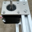 Aluminum Plate (white) Nema17 Stepper Motor Bracket - Thickness 4mm