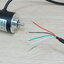 600P/R Incremental Rotary Encoder (E38-S6-600-2-N-24) Shaft 6mm, Cable 2M, NPN, 5-24VDC