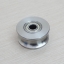 304 stainless steel 16mm U groove type ball bearing roller wheel Bore 10mm