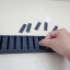 15 X 50 mm Cable Drag Chain R28mm ยาว 1M และ End Connectors (Semi-Enclosed)