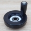 63mm Bakelite-Solid Handwheel Bore 10mm+Keyway 3mm