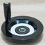 125mm Bakelite-Solid Handwheel Bore 12mm+Keyway 4mm