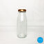 ขวดแก้ว น้ำผลไม้ 180ml ฝาเกลียวล็อคสีทองแดง