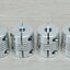 5 x 8 mm RB-Flexible Shaft Coupling D25 L30 mm (Hex Screw)