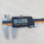 Syntek, Fractional Display 150mm Stainless Steel Digital Vernier Caliper, Accuracy ±0.04mm