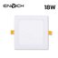 ดาวน์ไลท์ LED หน้าเหลี่ยม 18W ENRICH SLIM D