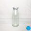 ขวดแก้ว น้ำผลไม้ 180ml ฝาเกลียวล็อคสีขาว