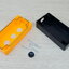BX3 (Yellow) waterproof box 3 holes for 22mm mounting hole push button switch
