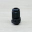 M12 (Black) Water-proof Nylon Plastic Cable Gland Connector (แพ็ค 10 ตัว)