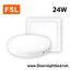 โคมไฟดาวน์ไลท์ติดลอย LED 24W FSL SURFACE MOUNTED