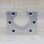 HD12 (White) Ball Nut Mount Base Inner Hole 22mm SFU1204