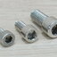 สกรูหัวจมสเตนเลส 201 Screw M8 ยาว 16mm (20 ตัว/ชุด)