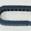 15 x 20 mm Cable Drag Chain R38mm ยาว 1M และ End Connectors (Semi-Enclosed)