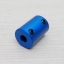 6.35 x 6.35 mm Rigid Top Wire Coupling D18 L25 mm (สีน้ำเงิน)