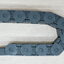 15 x 20 mm Cable Drag Chain R28mm ยาว 1M และ End Connectors 2รูยึด (Semi-Enclosed)