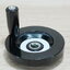 100mm Bakelite-Solid Handwheel Bore 12mm+Keyway 4mm