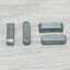Flat Key Pin 3*3*10 Carbon Steel A-type Round Head Square (แพ็ค 4 ชิ้น)