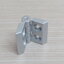 บานพับ Zinc Alloy Hinge for Alu-Profile 2020 ระยะรู 20x14 mm (สีเงิน)