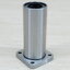 LMK16LUU 16x28x70mm Square Flange Long Linear Ball Bearing 16mm
