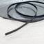 2GT-5mm PU Timing Belt Steel Core สีดำ (สานแถบเส้นเหล็กในสายพาน ราคา/1เมตร)