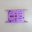 Aluminum Robot Chasis DIY (Purple)