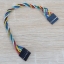 สายไฟ 6 Pin Dupont Jumper cable 20cm (Female - Female)