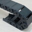 18 x 37 mm Cable Drag Chain R38mm ยาว 1M และ End Connectors (Semi-Enclosed)