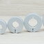 SC 30x50x15 mm (IDxODxThickness) Open type optical axis fixing ring (Aluminum)