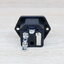 AC-03 Male Power Plug 3 Pin AC250V พร้อมฟิวส์ 10A
