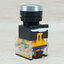 LA38 22mm Flat Head Pushbutton Switch 1NO/1NC Reset (Blue - กดติด-ปล่อยดับ) LA38-11BN