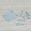 Timing Belt Fixing Plate for 2GT Width 10mm (26x24mm)