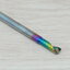 [เกรด 3A] - Single Flute DLC Coating 4x4x12 High Efficiency End Mill, Shank 4mm