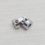 Metal universal joint couplings Inner diameter 5mm-5mm OD11 L23 (สีเงิน)